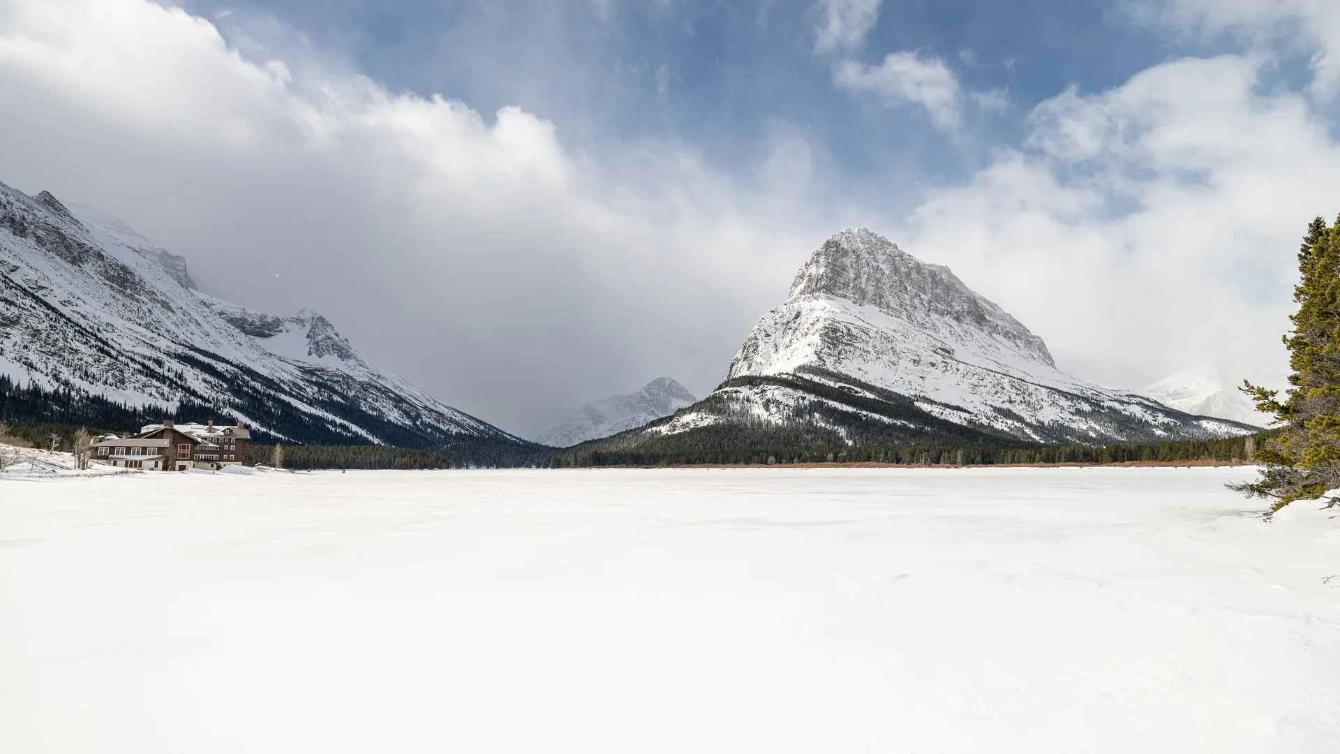 Photograph at Many Glacier