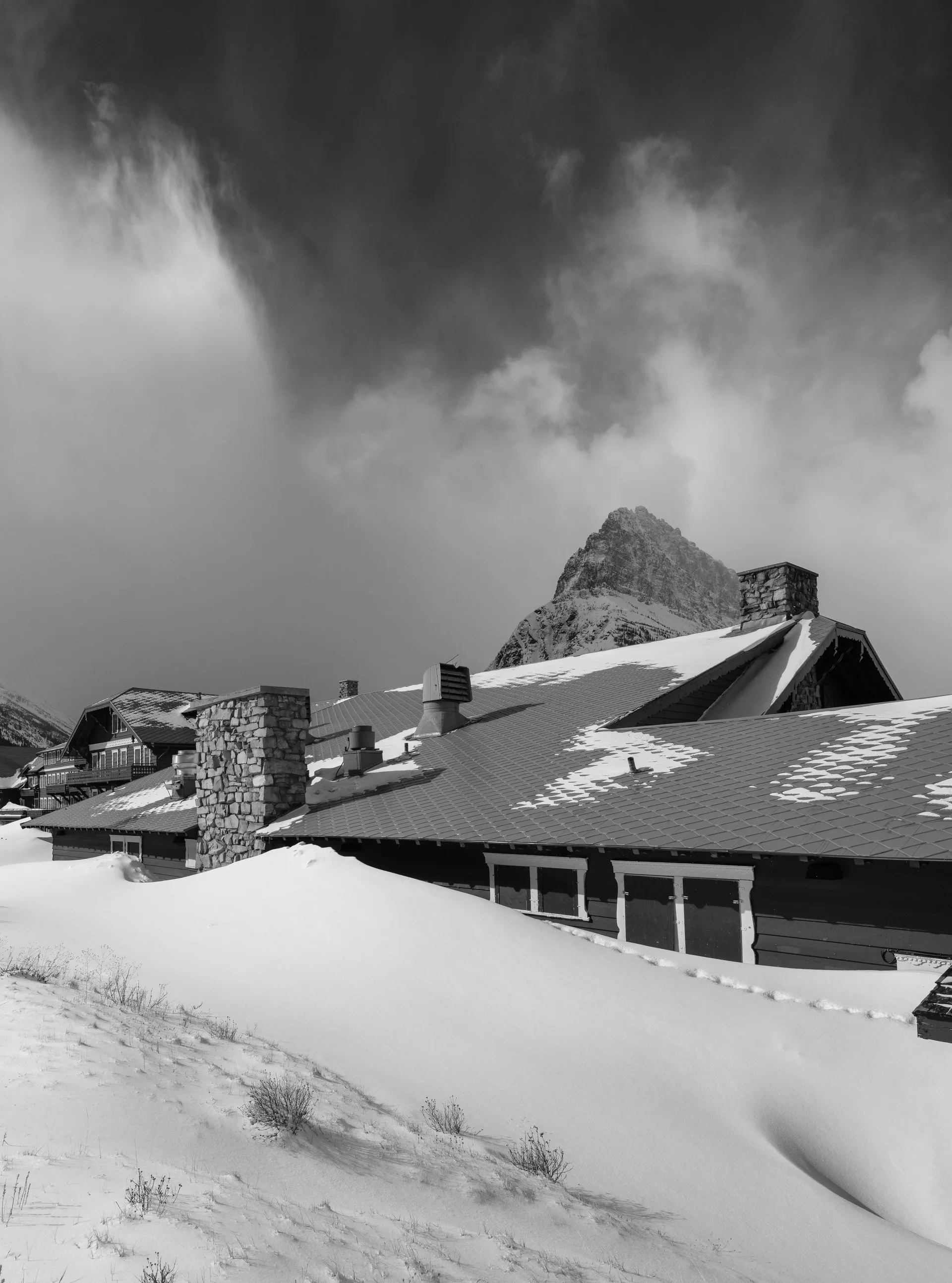 Snowbanks