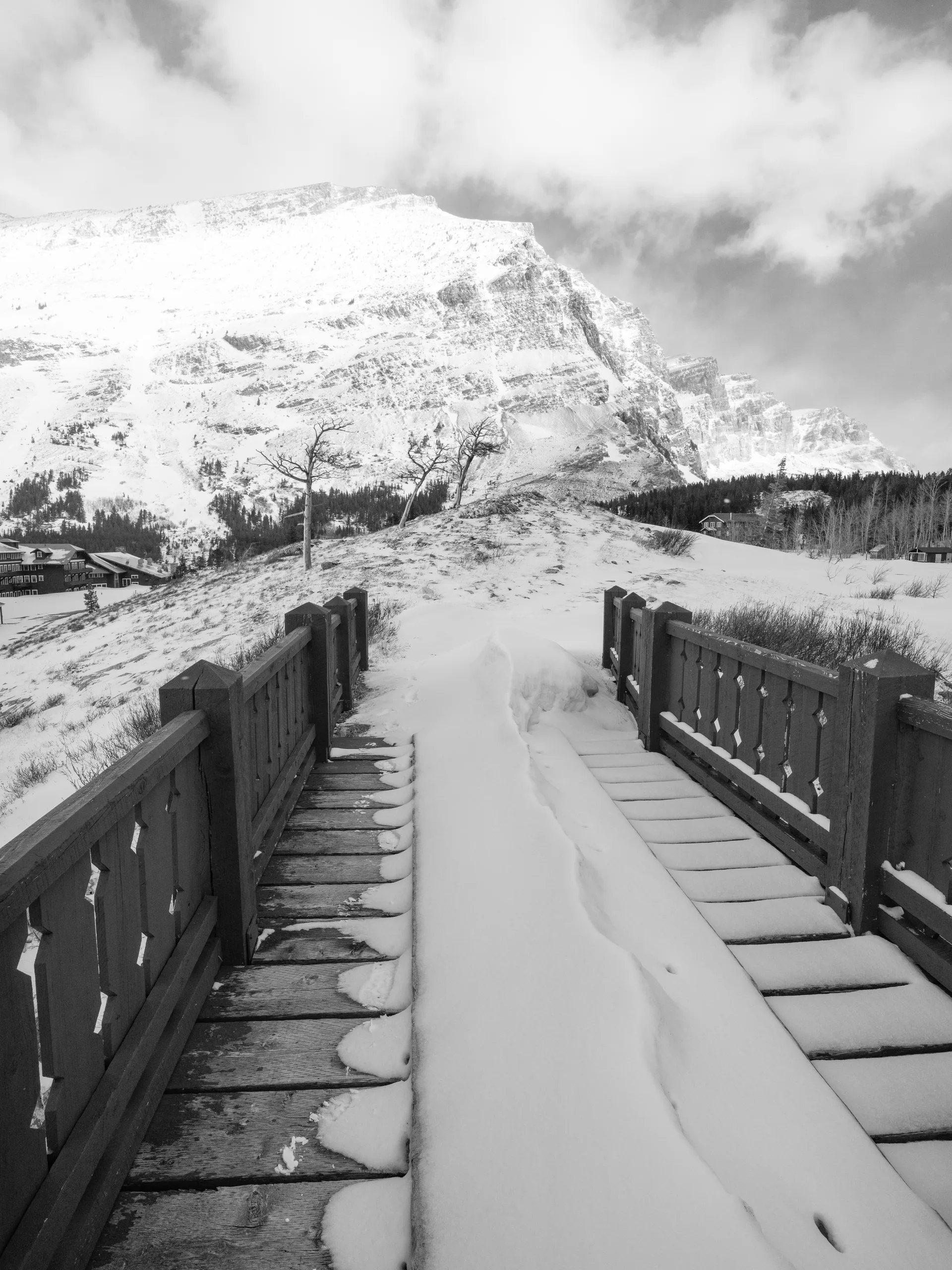 Photograph at Many Glacier