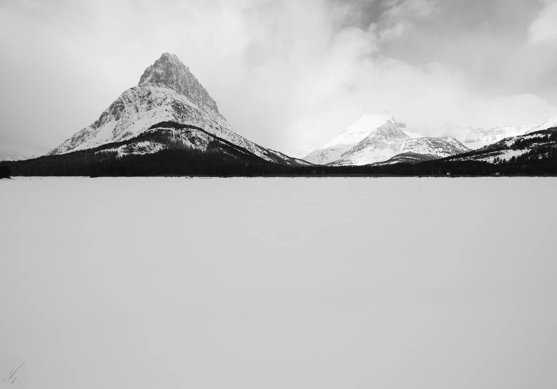 Photograph at Many Glacier