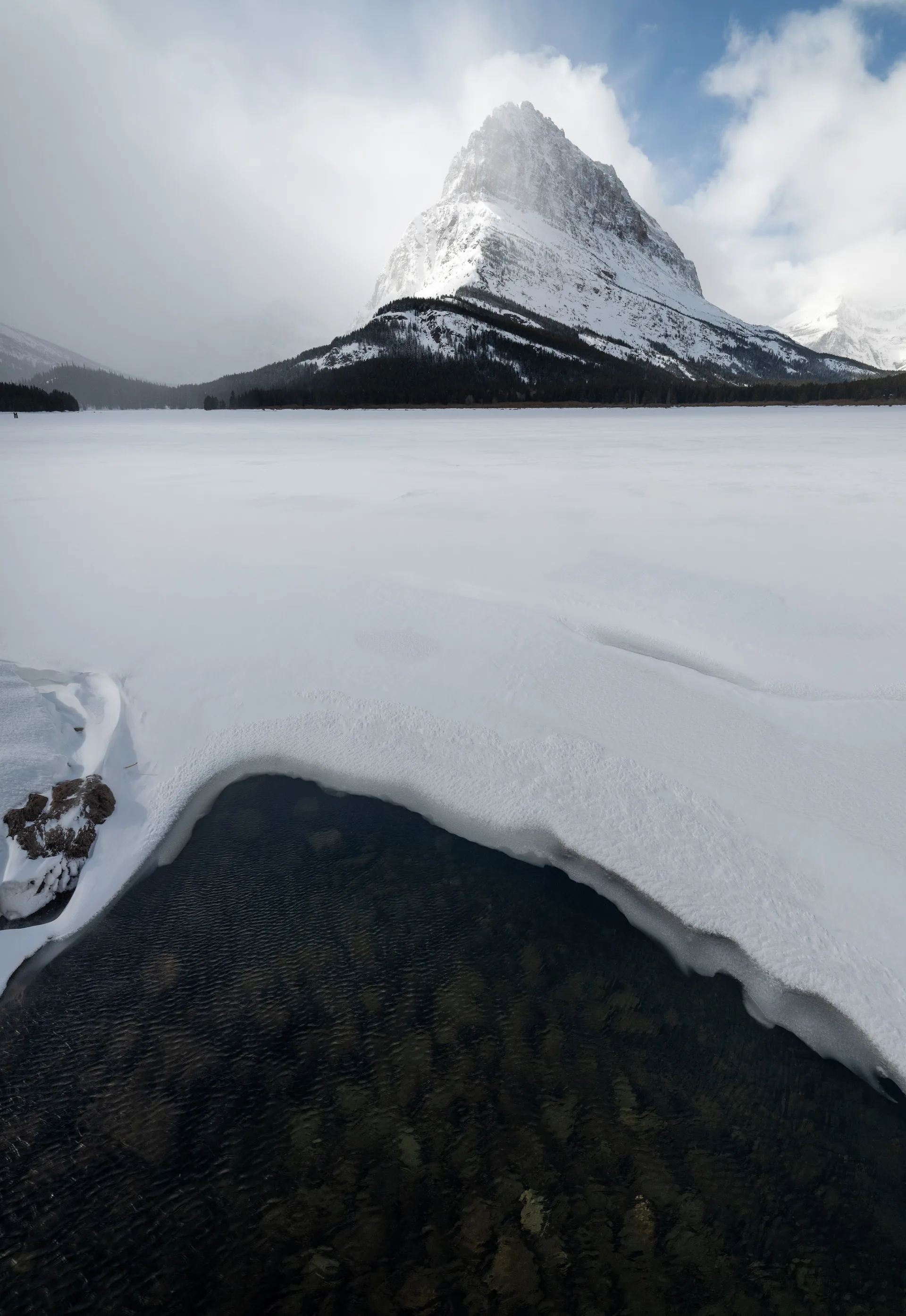 Photograph at Many Glacier