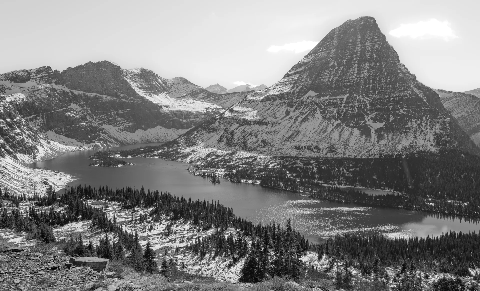 Photograph at Logan Pass